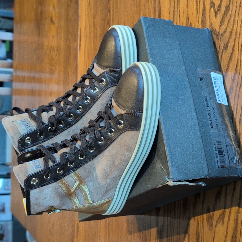 Hogan Rebel R182 high top sneakers 36